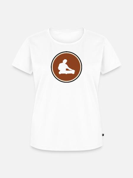 DJ Techno - Frauen Premium Bio T-Shirt - Weiß
