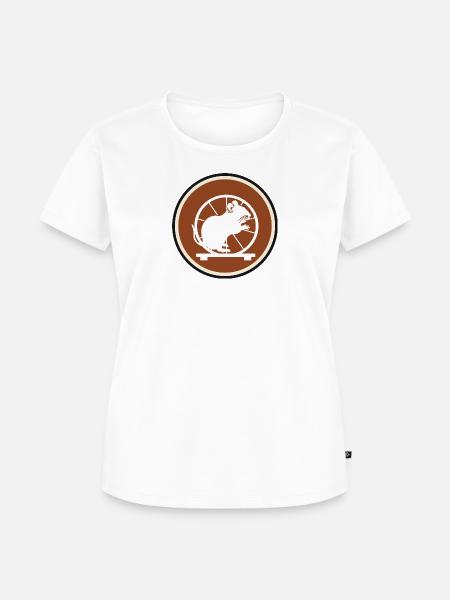 Nagetier Tierchen - Frauen Premium Bio T-Shirt - Weiß