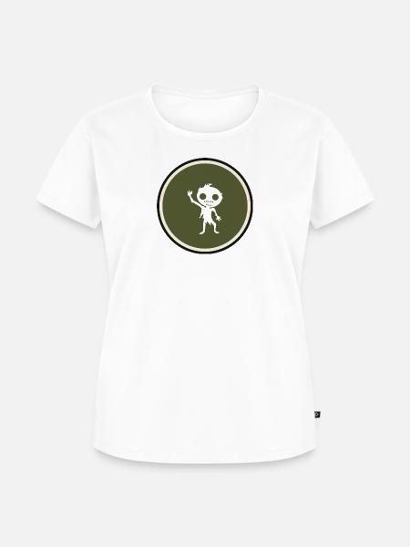 Zombie Tod - Frauen Premium Bio T-Shirt - Weiß