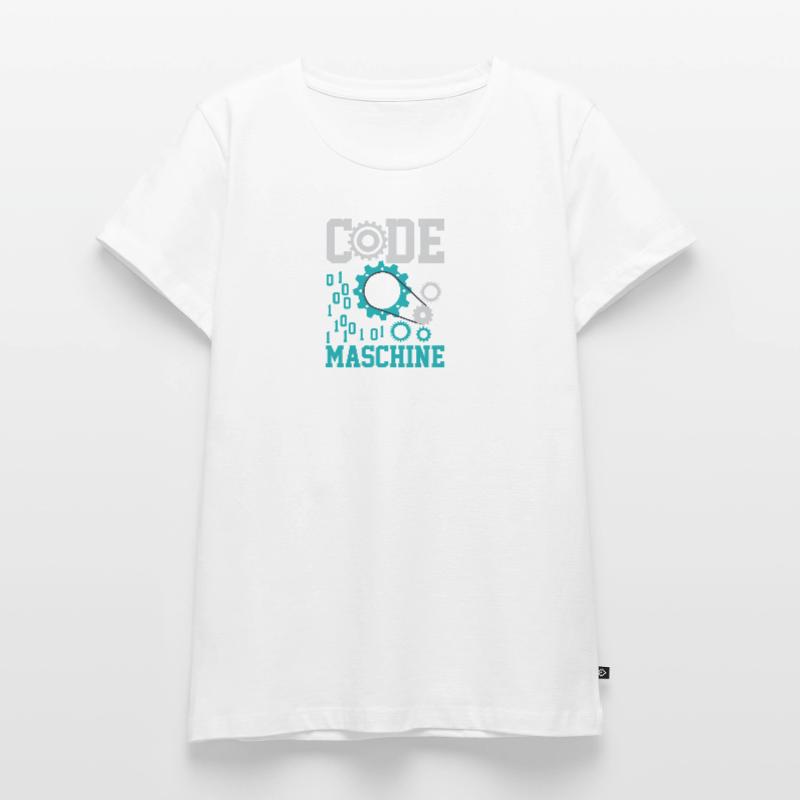Code Machine Computer Nerd Computer Scientist Shirt Women's Premium Organic T-shirt