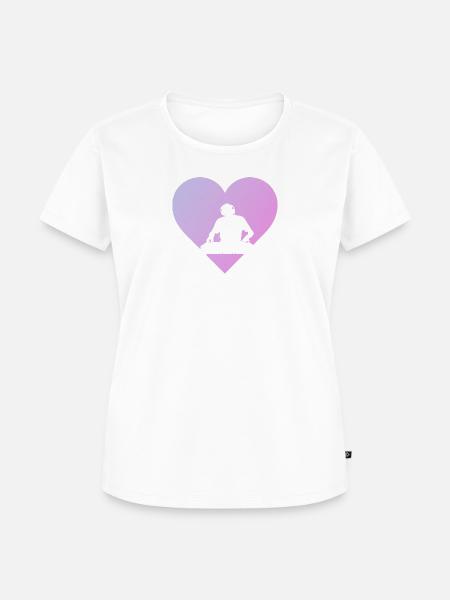 DJ Techno Djing - Frauen Premium Bio T-Shirt - Weiß