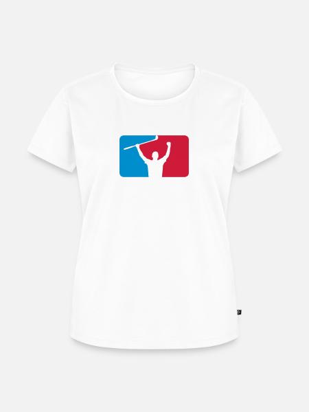 Golf - Frauen Premium Bio T-Shirt - Weiß