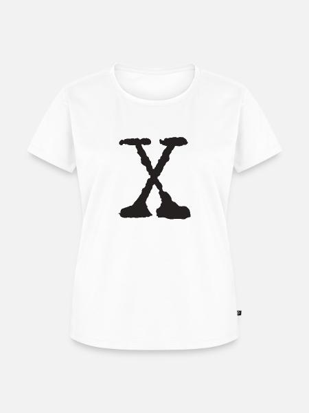 X - Frauen Premium Bio T-Shirt - Weiß