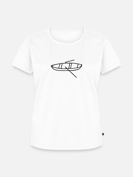 Ruderboot - Wassersport - Frauen Premium Bio T-Shirt -