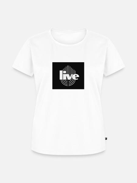Live Shirt - Frauen Premium Bio T-Shirt - Weiß
