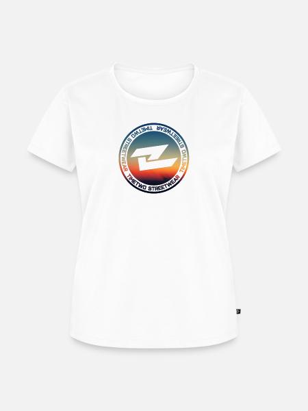 Sunset - Frauen Premium Bio T-Shirt - Weiß