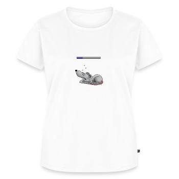 Kaffe wurde erfolgreich hinzugefügt... - Frauen Premium Bio T-Shirt - Weiß - Vorne - AI Model Female 172 dark (172cm)