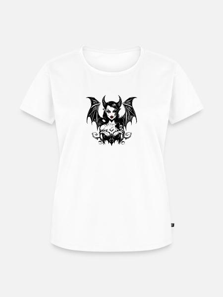 Succubus - Frauen Premium Bio T-Shirt - Weiß