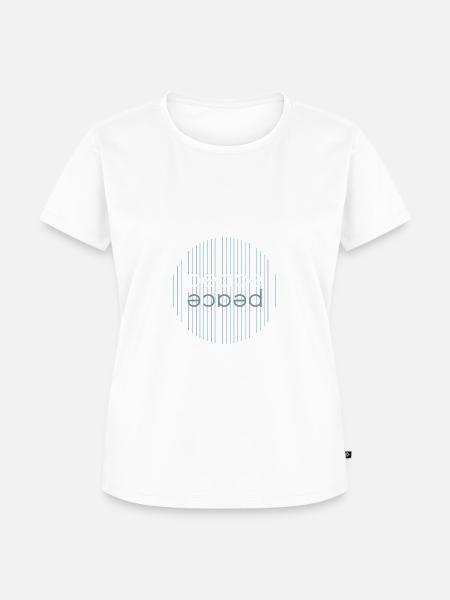 Peace Statements IV - Frauen Premium Bio T-Shirt - Weiß