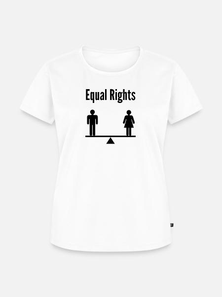 Gleichberechtigung - Frauen Premium Bio T-Shirt - Weiß
