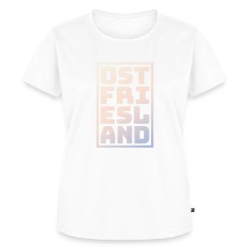 Lettrage de Frise orientale - T-shirt Premium bio Femme - blanc - Devant - AI Model Female 172 dark (172cm)