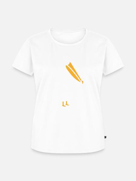 Pelikan - Frauen Premium Bio T-Shirt - Weiß