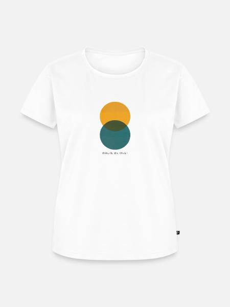 Where We Meet - Frauen Premium Bio T-Shirt -