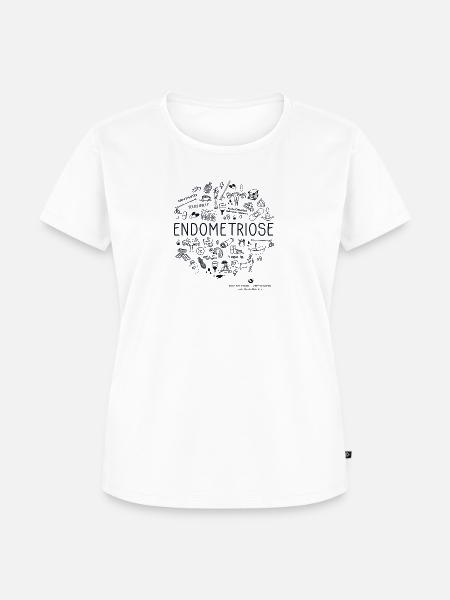 Endometriose - Frauen Premium Bio T-Shirt -