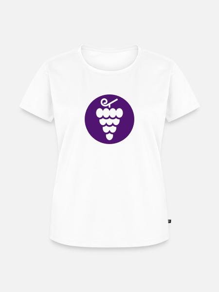 Trauben, Weintrauben - Frauen Premium Bio T-Shirt - Weiß
