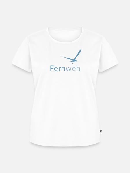 Fernweh 2024 - Frauen Premium Bio T-Shirt - Weiß