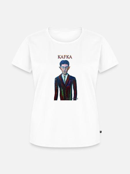Kafka - Frauen Premium Bio T-Shirt - Weiß