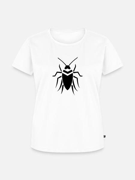 Schabe - Frauen Premium Bio T-Shirt - Weiß