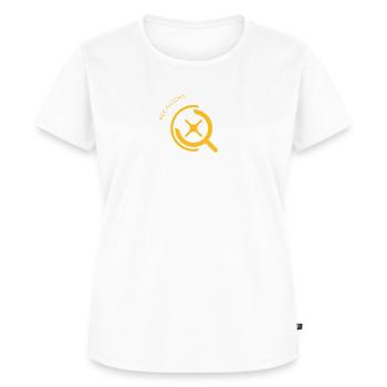 Roulez toutes sortes - T-shirt Premium bio Femme - blanc - Devant - AI Model Female 172 dark (172cm)