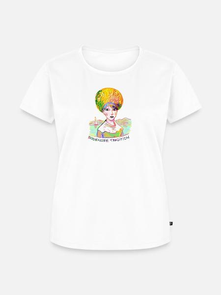 Bodensee - Frauen Premium Bio T-Shirt - Weiß