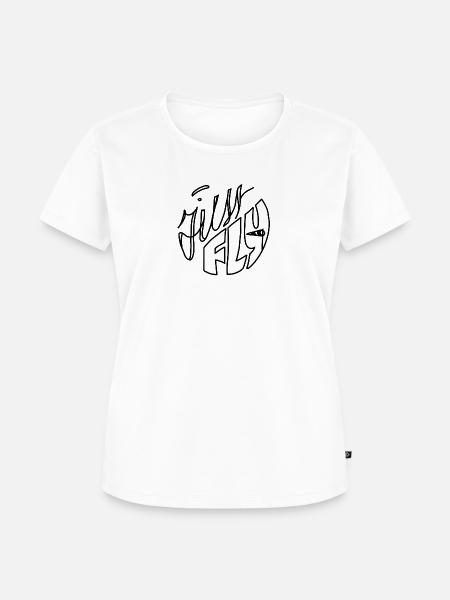 just fly - Frauen Premium Bio T-Shirt - Weiß