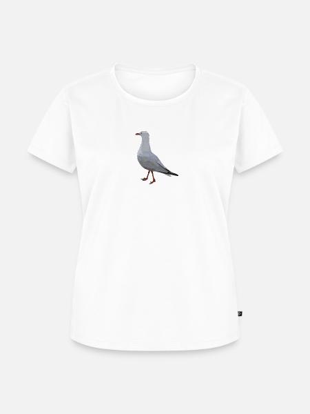 Australian Seagull - Frauen Premium Bio T-Shirt - Weiß