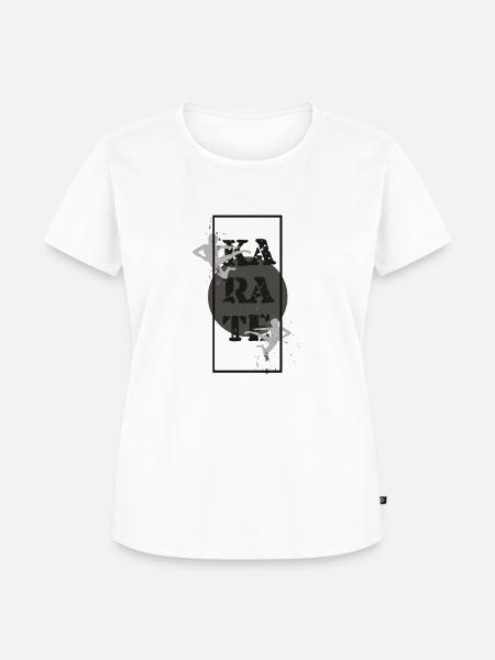 Karate - Frauen Premium Bio T-Shirt - Weiß