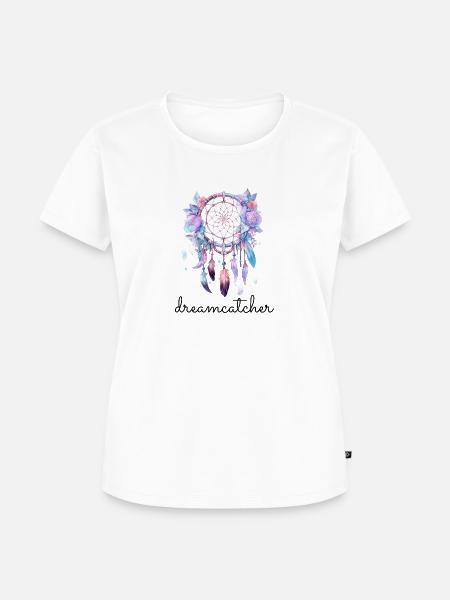 dreamcatcher - Frauen Premium Bio T-Shirt - Weiß