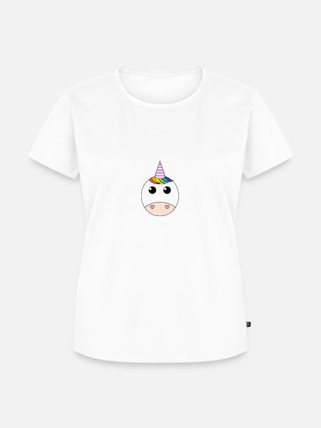 Realität Einhorn - Frauen Premium Bio T-Shirt - Weiß