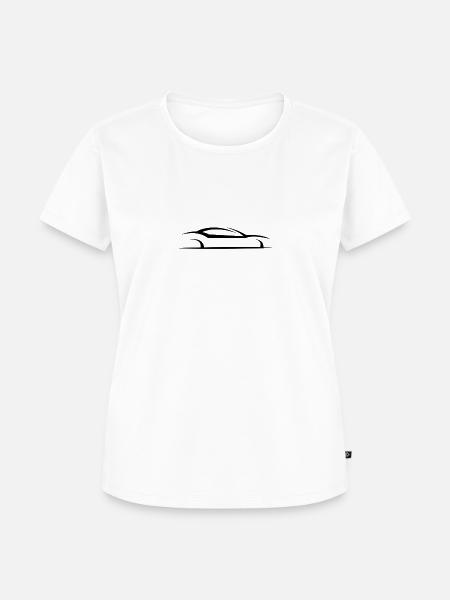 car modell - Frauen Premium Bio T-Shirt - Weiß