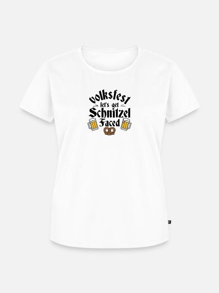 Volksfest - Frauen Premium Bio T-Shirt - Weiß