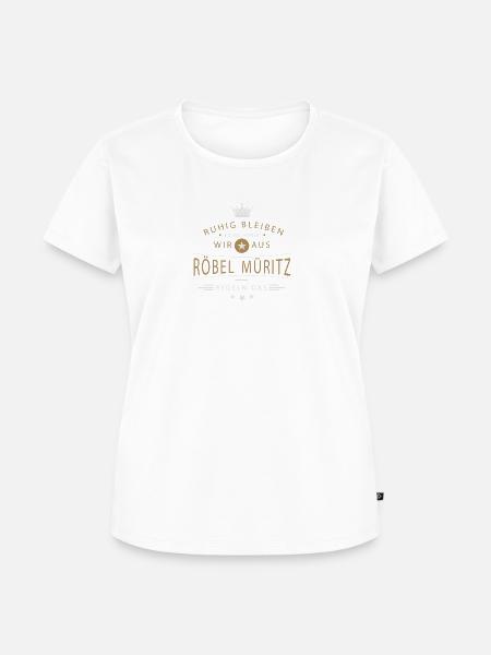 Röbel Müritz Stadt - Frauen Premium Bio T-Shirt - Weiß