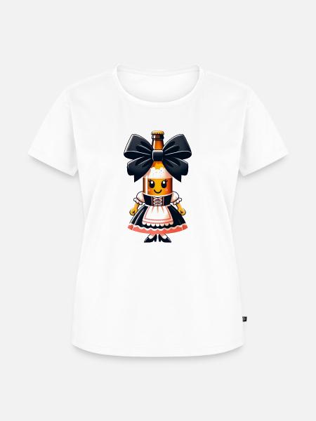 Elsässisches Bier - Frauen Premium Bio T-Shirt - Weiß