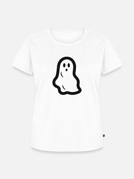 Geist - Frauen Premium Bio T-Shirt - Weiß