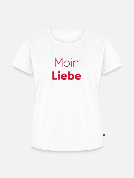 Liebe ist stärker als Hass - Frauen Premium Bio T-Shirt - Weiß