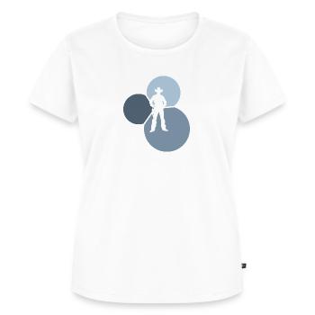 Western Saddle - Women's Premium Organic T-shirt - white - Front - AI Model Female 172 dark (172cm)