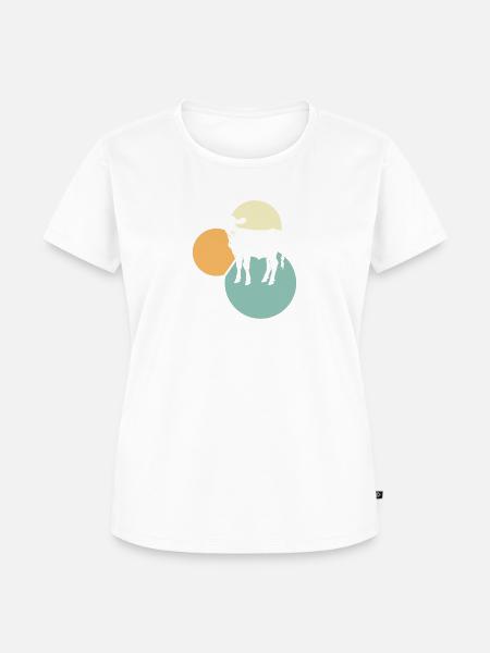 Vegan Speise Fleisch - Frauen Premium Bio T-Shirt - Weiß