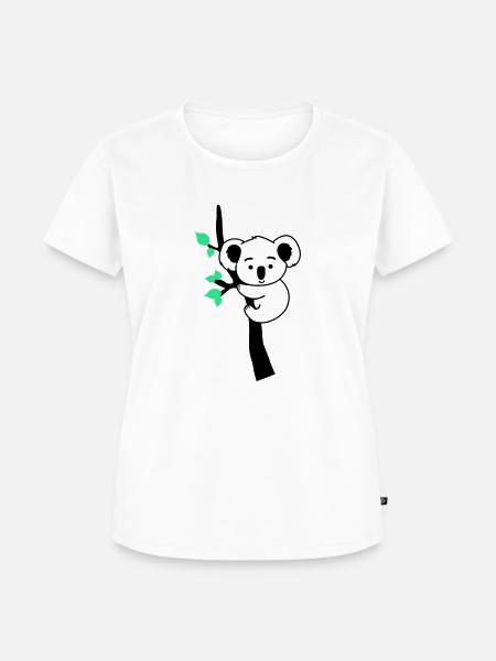 koalabär - Frauen Premium Bio T-Shirt - Weiß