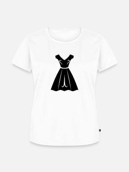 Kleid - Frauen Premium Bio T-Shirt - Weiß
