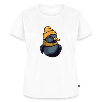 Streetwear Dove - Women's Premium Organic T-shirt - white - Front - AI Model Female 172 dark (172cm)