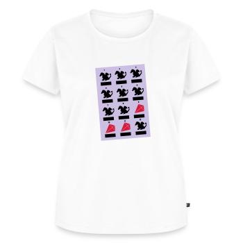 Drachen Monate - Frauen Premium Bio T-Shirt - Weiß - Vorne - AI Model Female 172 dark (172cm)