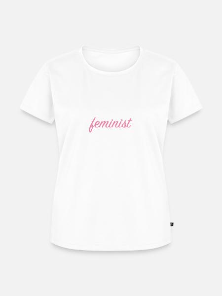 Feminist - Frauen Premium Bio T-Shirt - Weiß