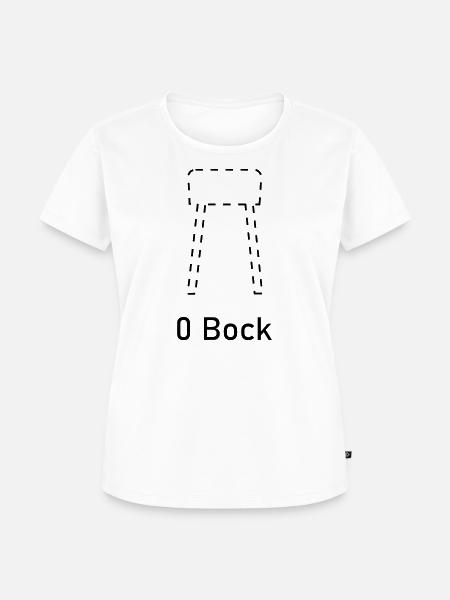 Null Bock Sport - Frauen Premium Bio T-Shirt - Weiß