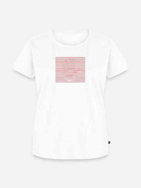 Stop - Frauen Premium Bio T-Shirt - Weiß