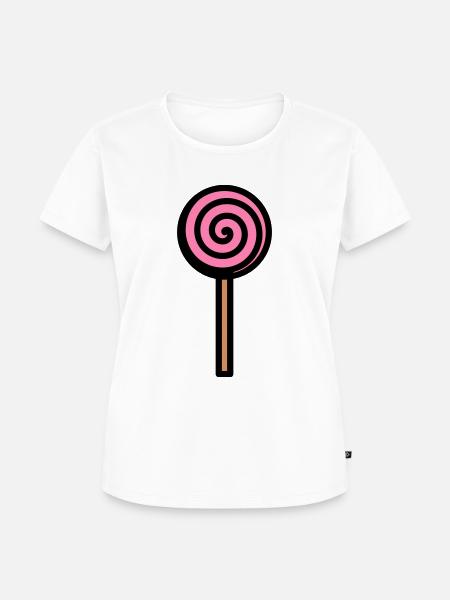 Lutscher - Frauen Premium Bio T-Shirt - Weiß