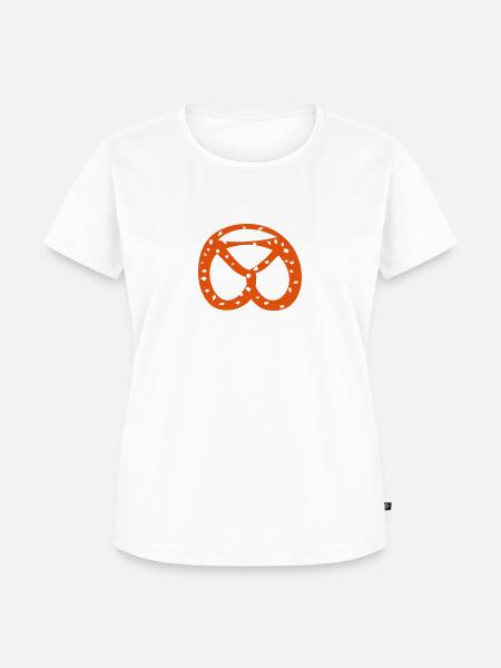 Pretzel - Frauen Premium Bio T-Shirt - Weiß