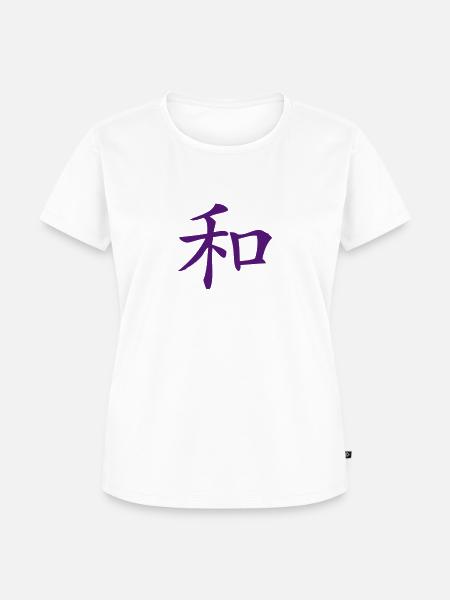 Harmonie - Harmony - Frauen Premium Bio T-Shirt - Weiß
