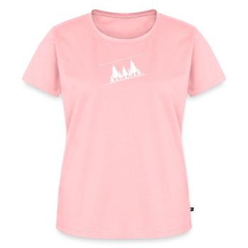 Wald - Frauen Premium Bio T-Shirt - Rosa - Vorne - AI Model Female 172 dark (172cm)