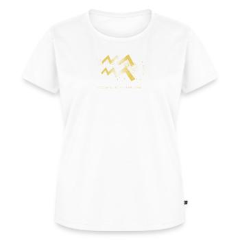 Verseau - T-shirt Premium bio Femme - blanc - Devant - AI Model Female 172 dark (172cm)