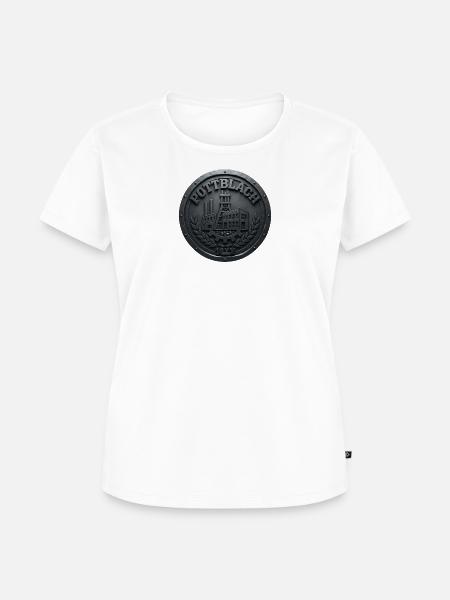 Pottblach Werkstadt Relief - Frauen Premium Bio T-Shirt - Weiß